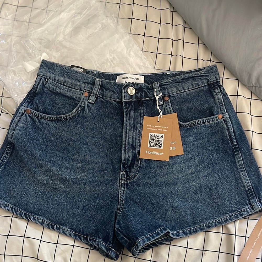 Cowboy high rise shorts